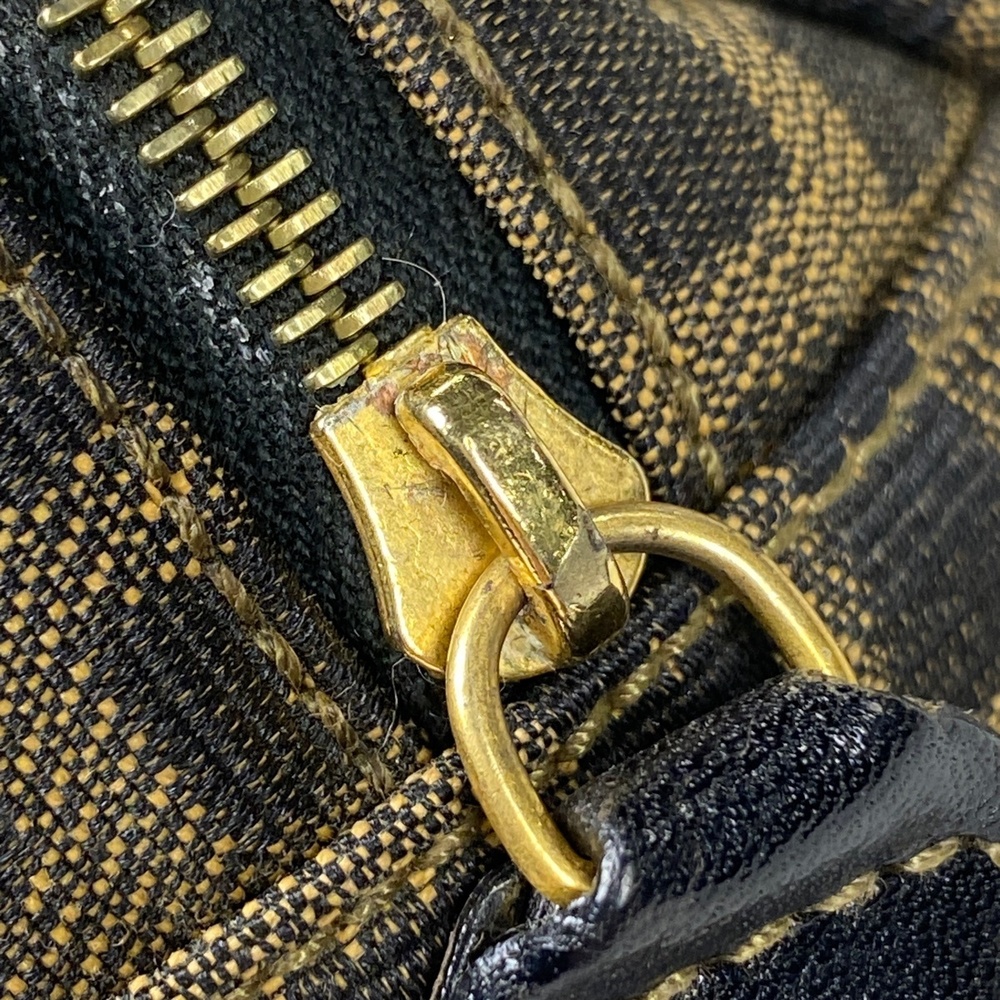 Fendi Zucca Pattern Makeup Accessory Case Canvas … - image 3